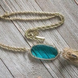 London Blue and Gold Kendra Scott Rayne